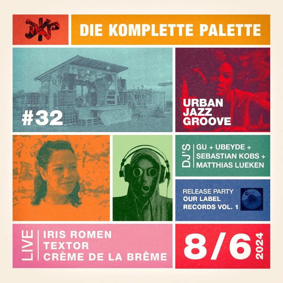 URBAN JAZZ GROOVE @ Komplette Palette | 08.06.2024 18.00h | Die Komplette Palette